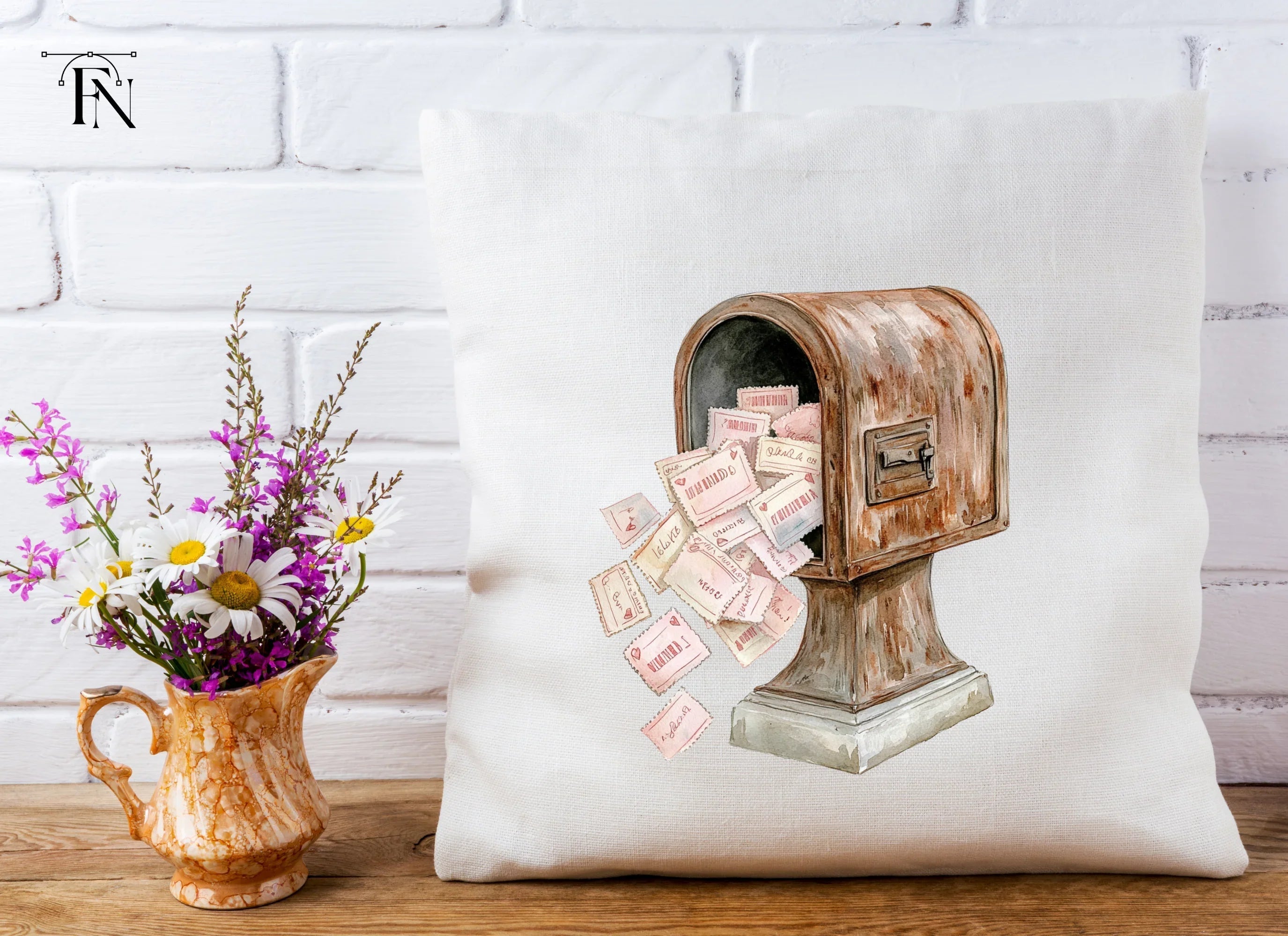 Love Letters Mailbox Clipart Bundle
