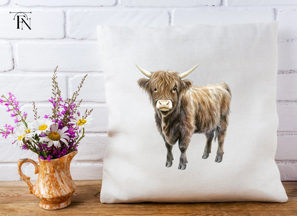 Highland Cow Clipart Bundle