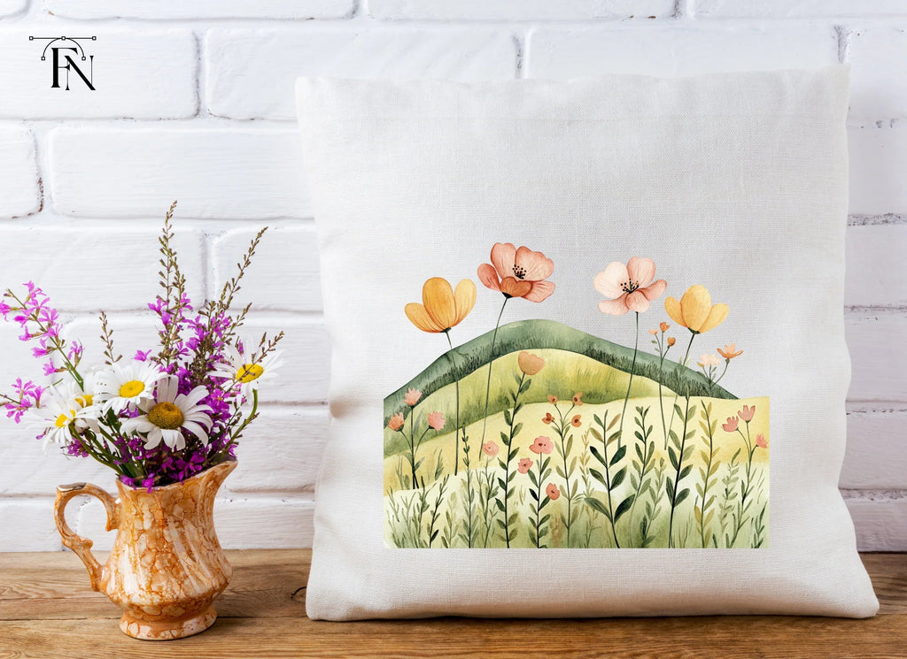 Spring Meadow Floral Clipart Bundle