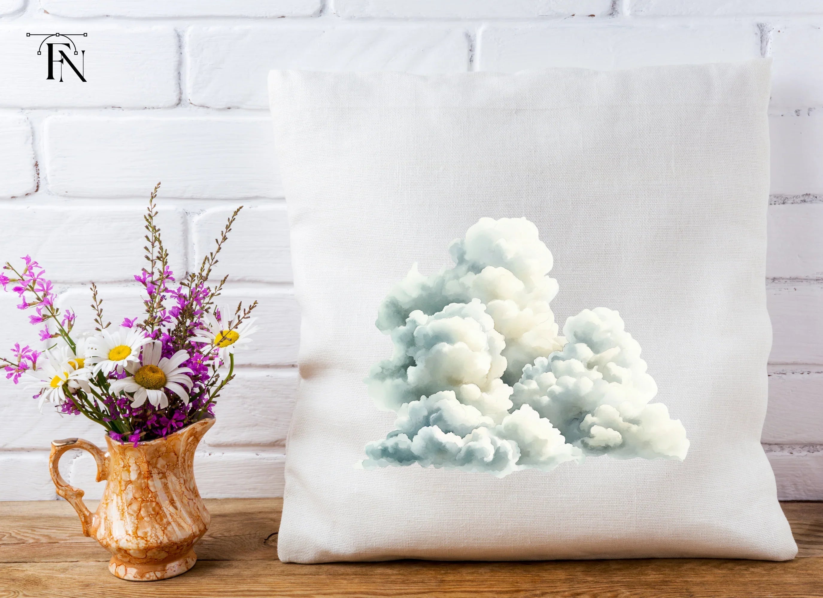 Realistic Smoke and Cloud Clipart Bundle