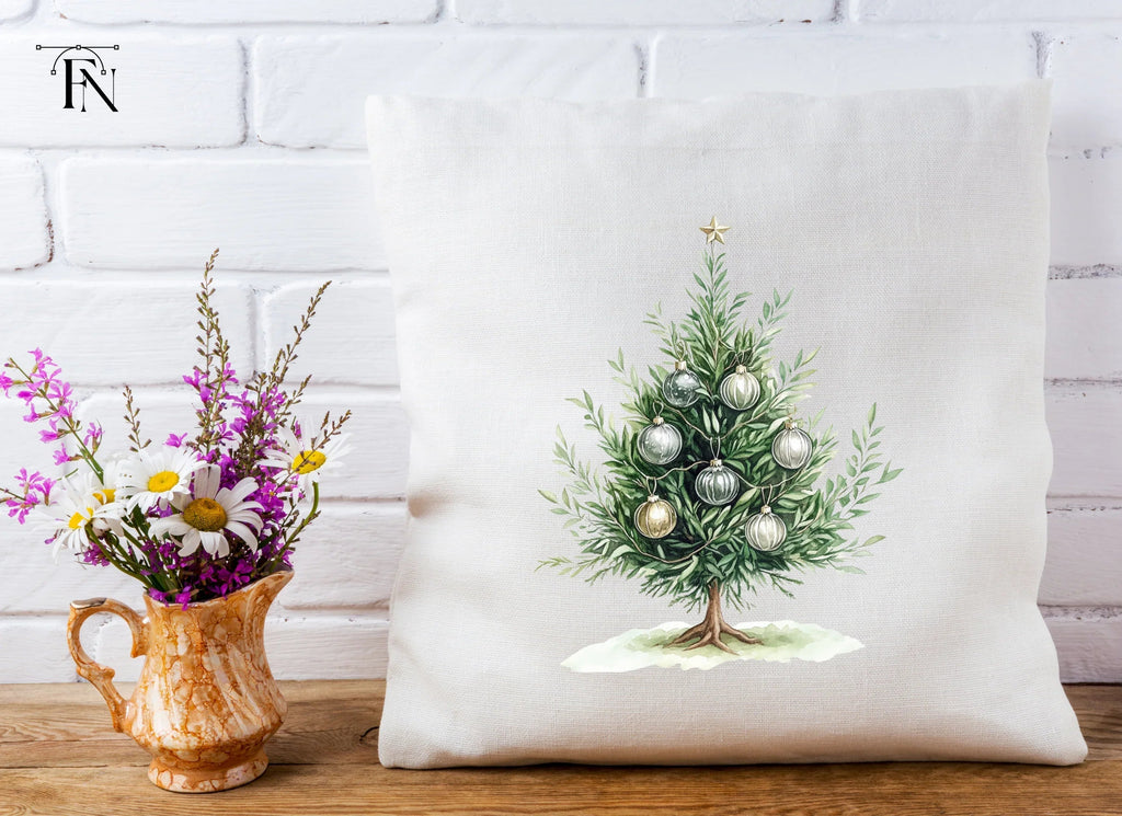 Elegant Christmas Tree Clipart Bundle