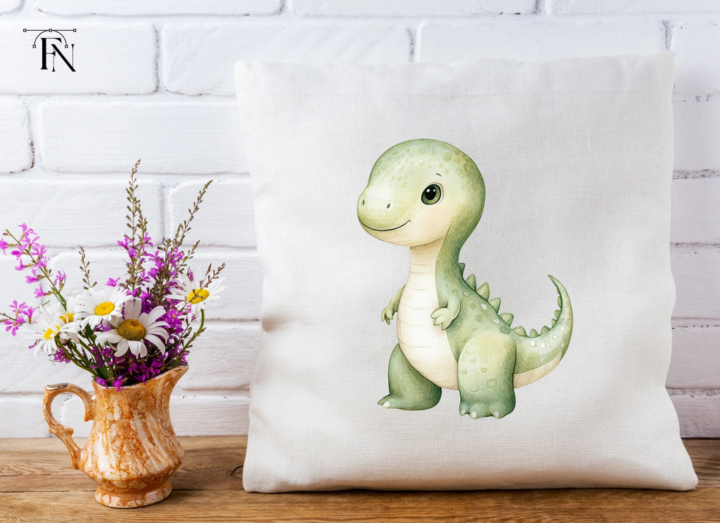 Cute Baby Dinosaur Clipart Bundle