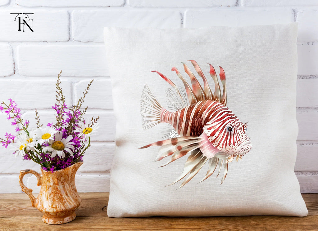Vibrant Lionfish Clipart Bundle