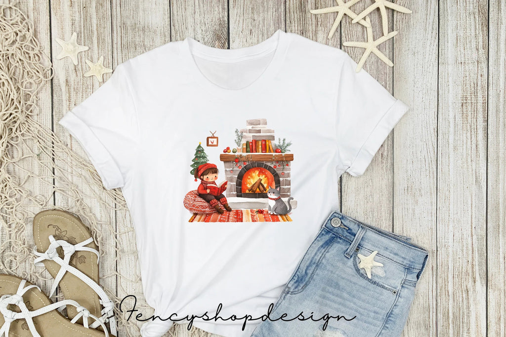 Christmas Kids Baking Clipart Bundle