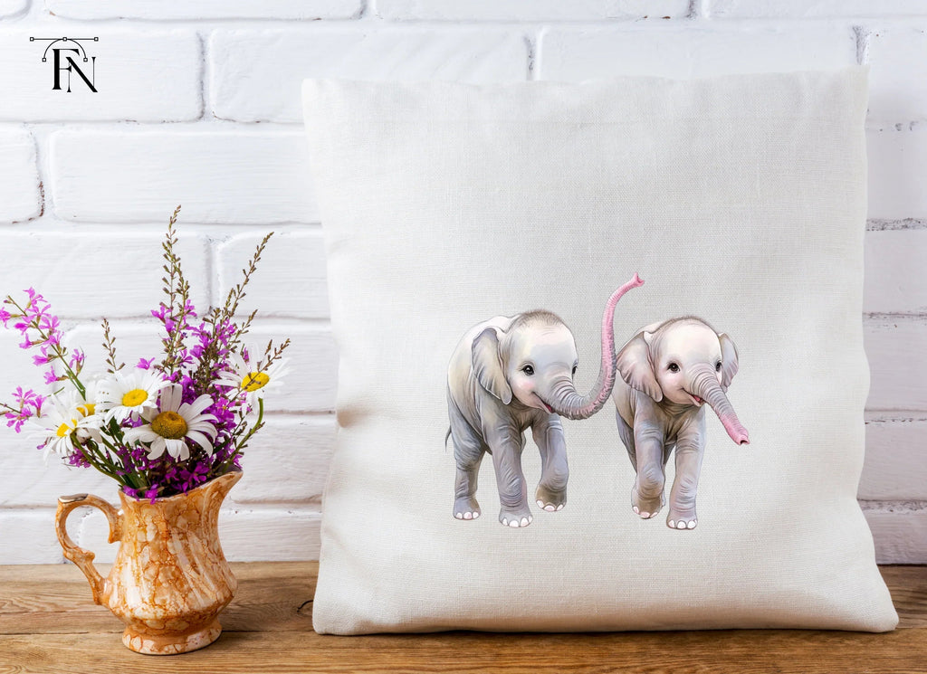 Adorable Baby Elephant Clipart Bundle