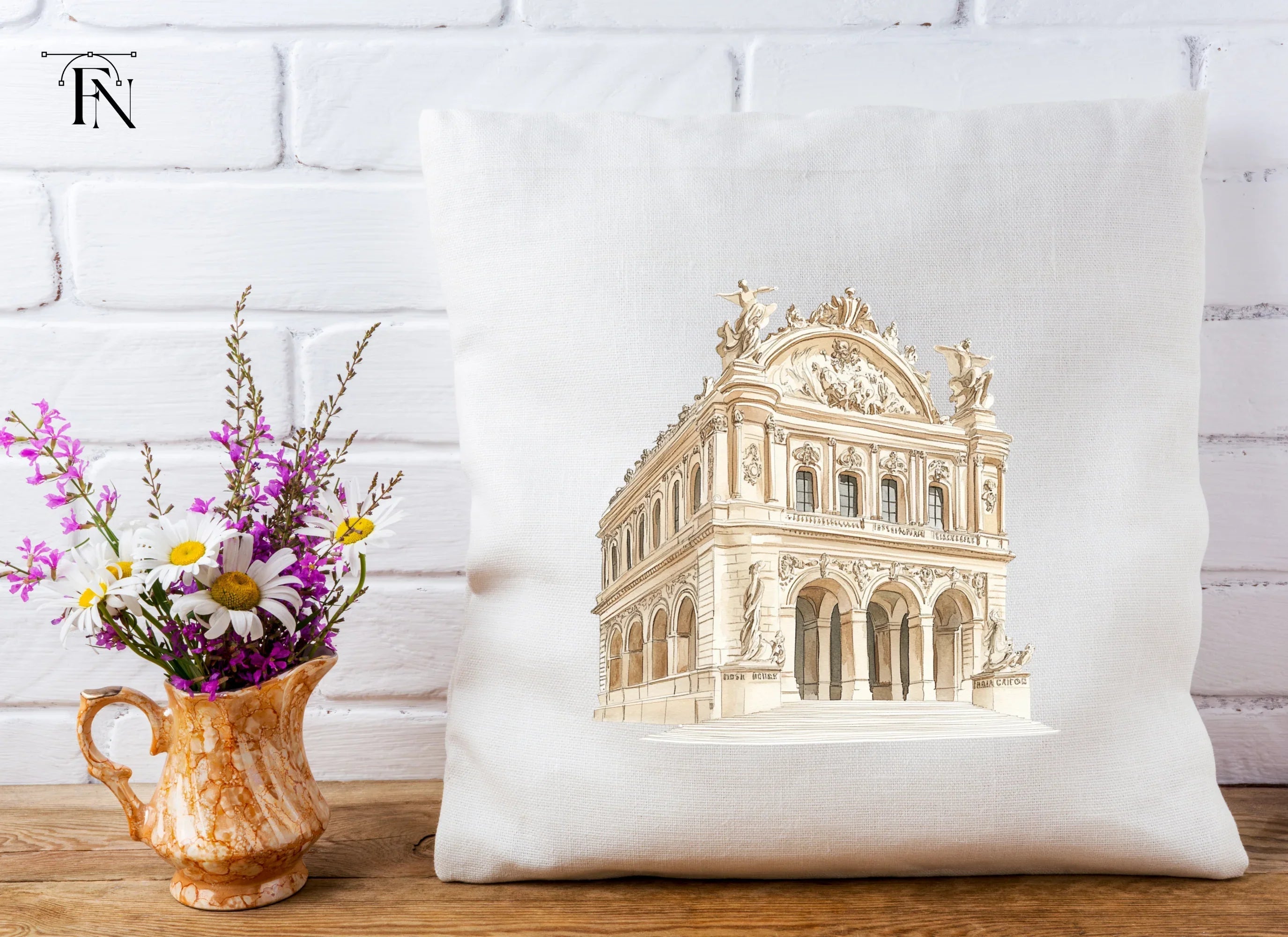 Grand European Opera House Clipart Bundle
