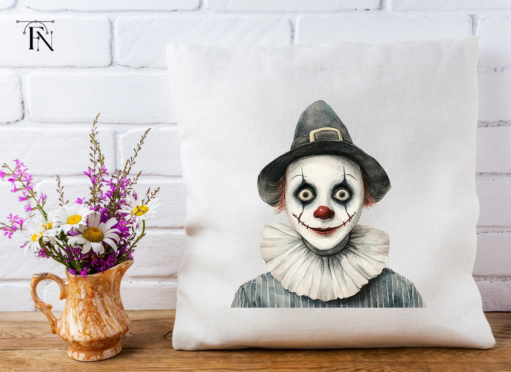 Creepy Clown Clipart Bundle