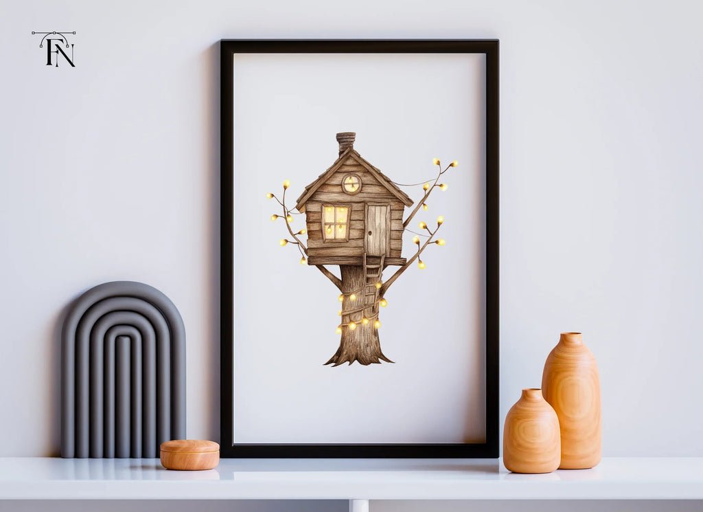 Enchanted Treehouse Clipart Bundle