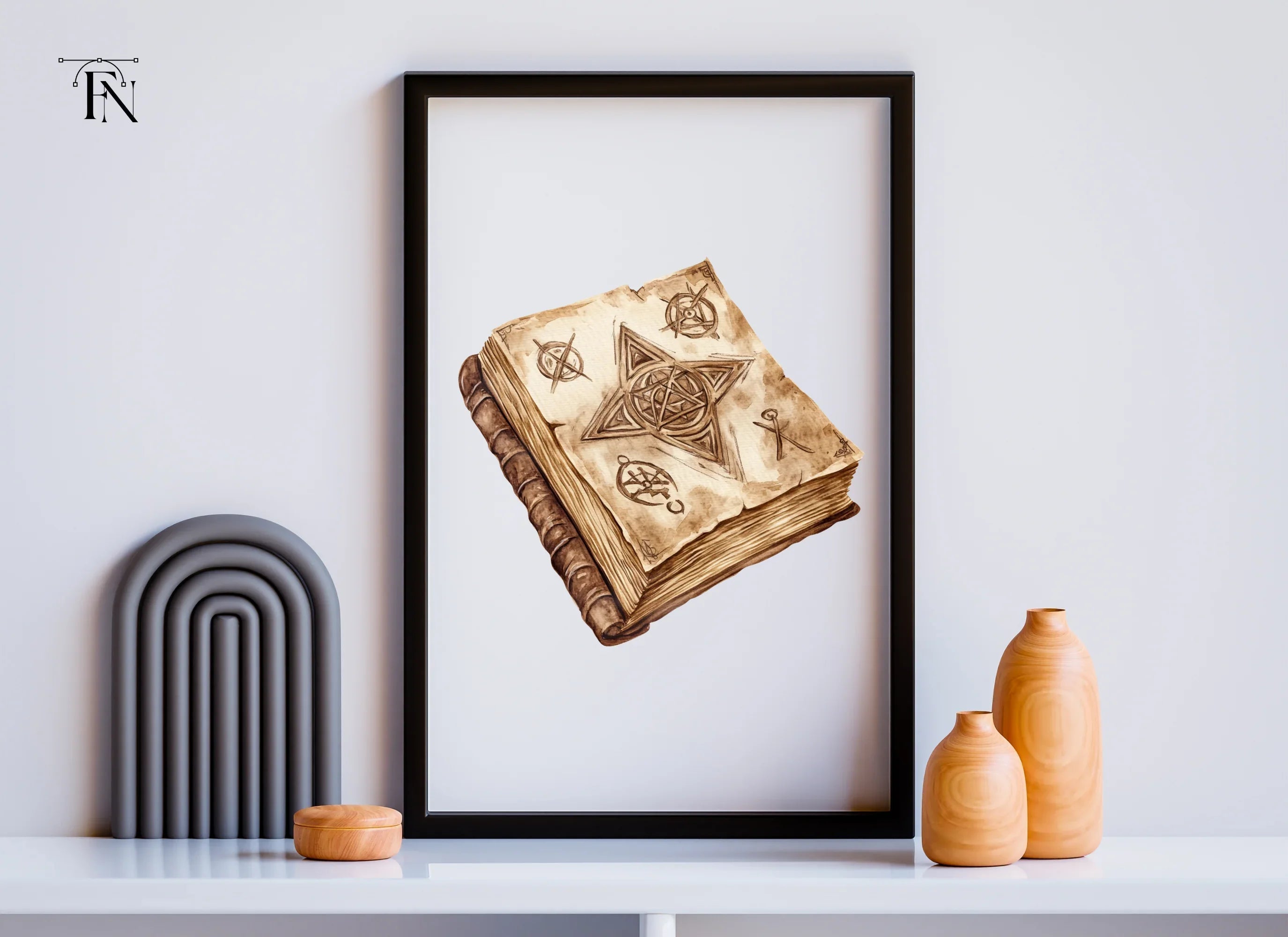 Mystical Grimoire Clipart Bundle