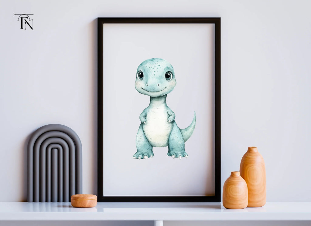 Sweet Baby Dinosaur Duo Clipart Bundle