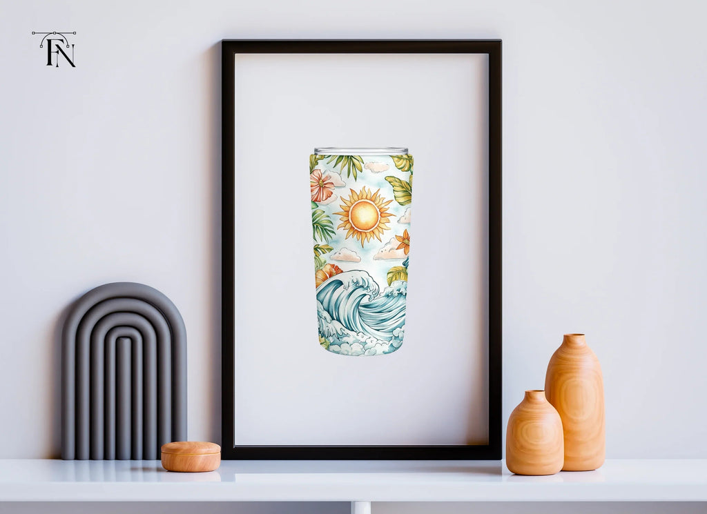 Tropical Summer Can Clipart Bundle