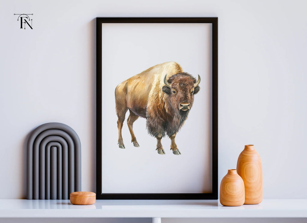 Majestic Bison Clipart Bundle