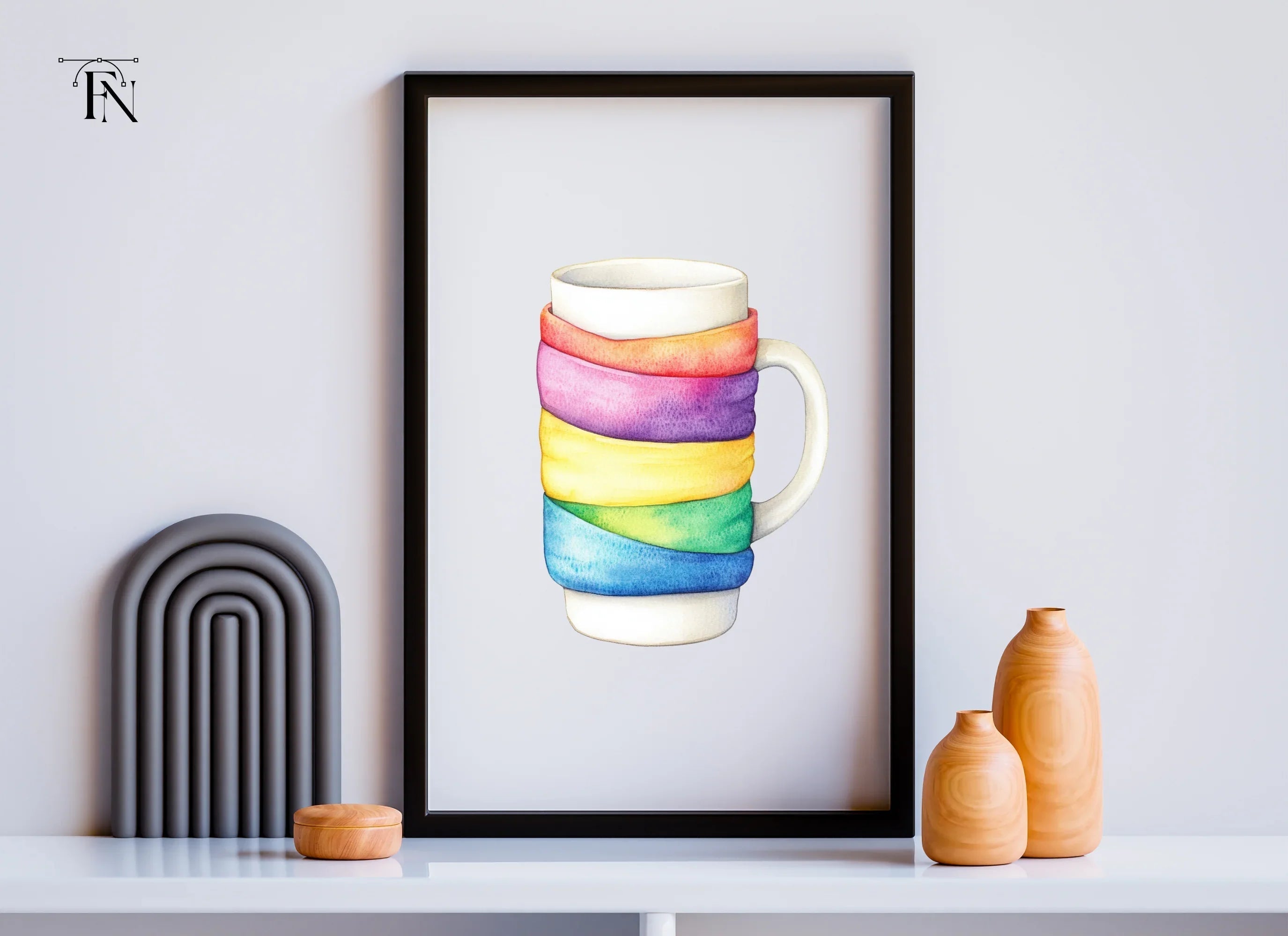 Rainbow Clipart Bundle