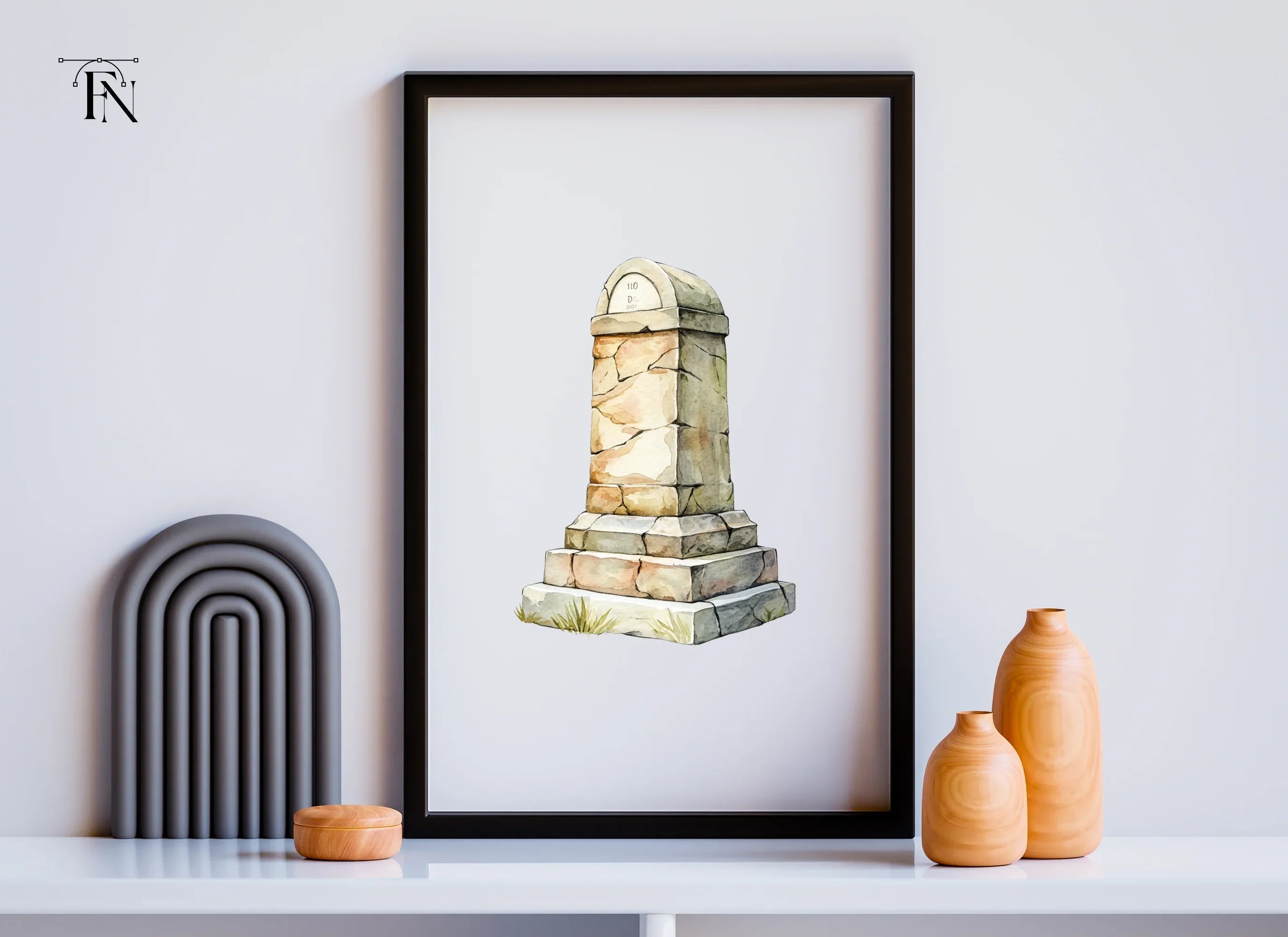 Ancient Stone Monument Clipart Bundle