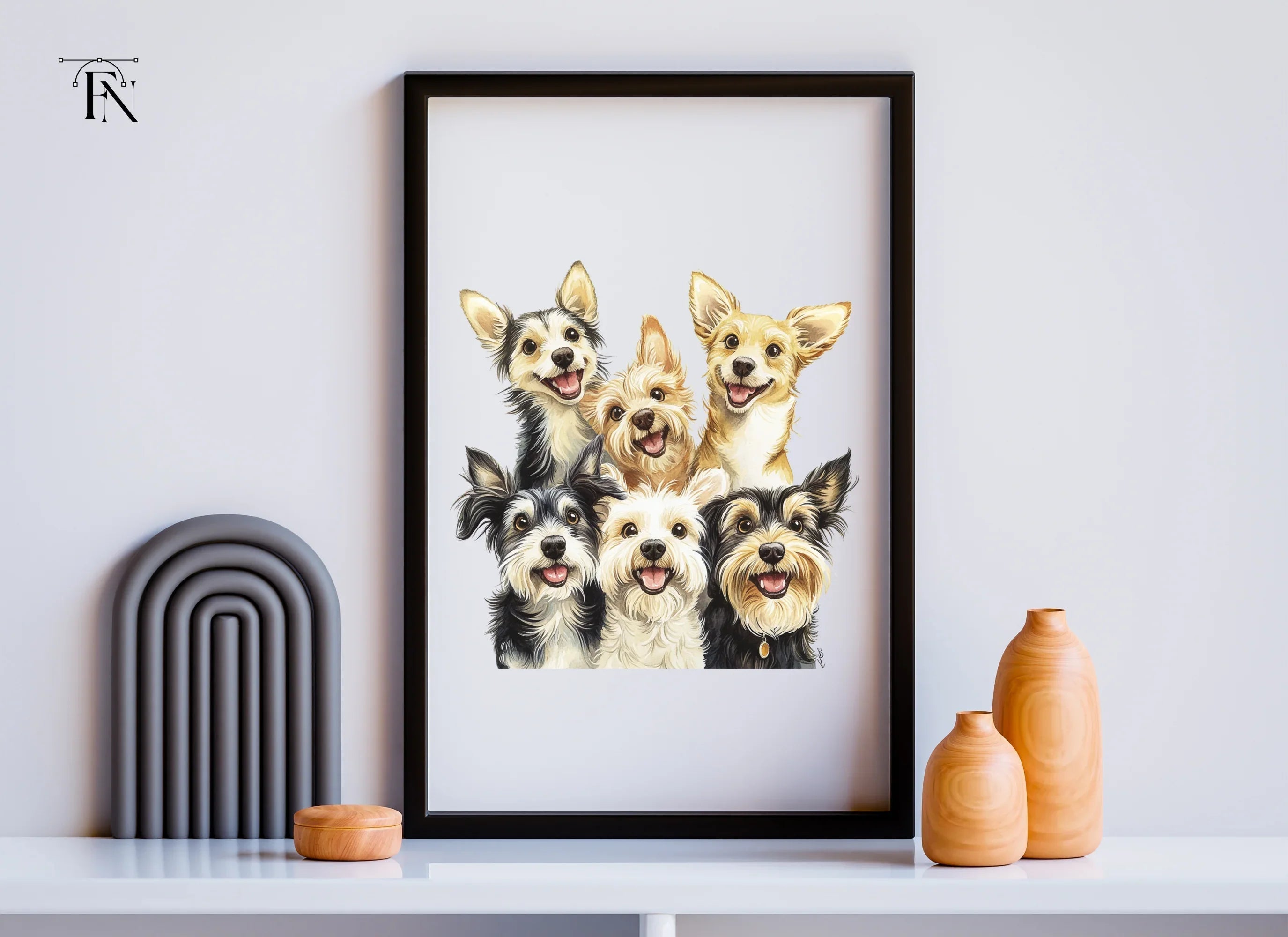Adorable Puppy Clipart Bundle