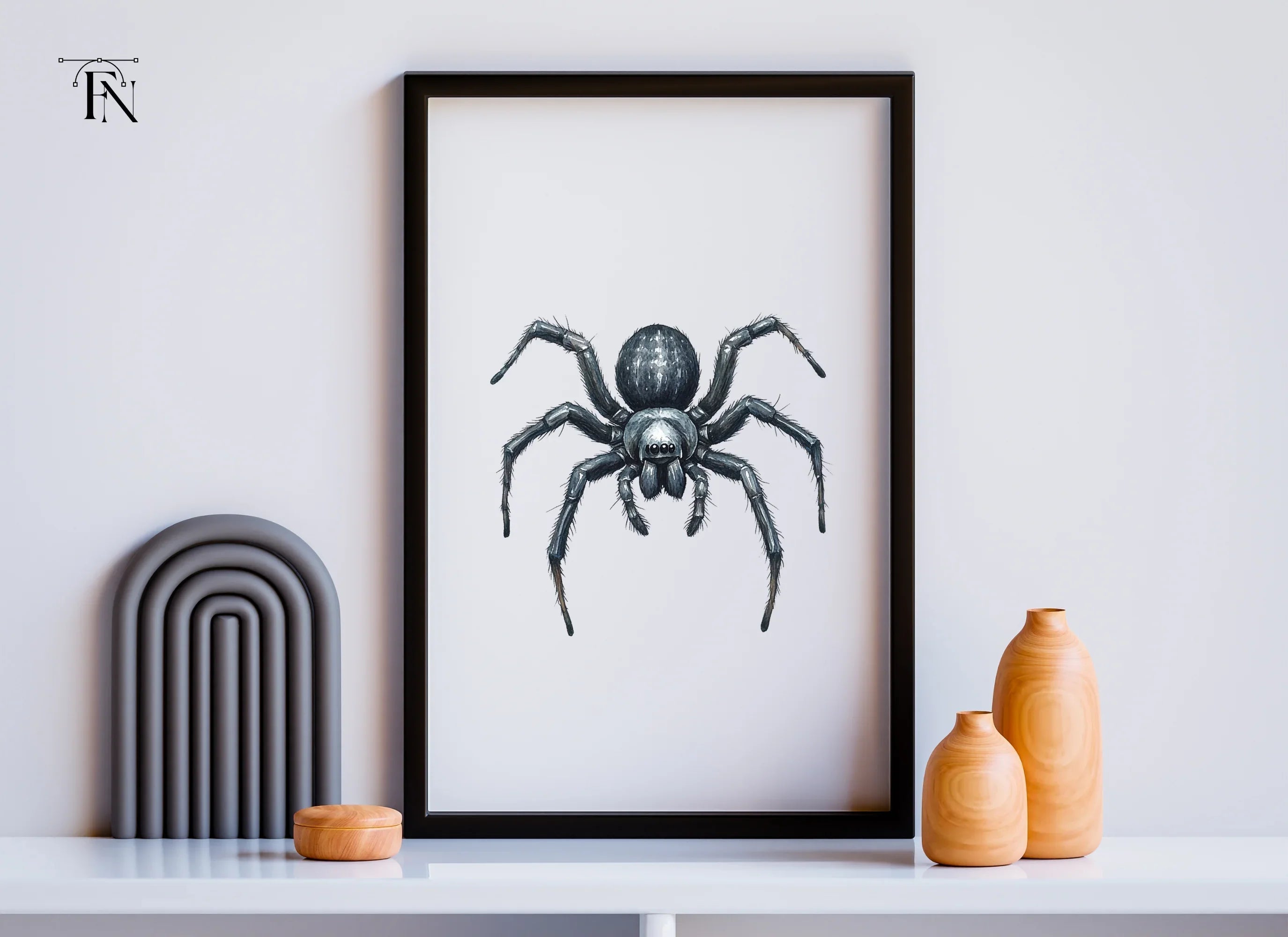 Dark Spider Clipart Bundle