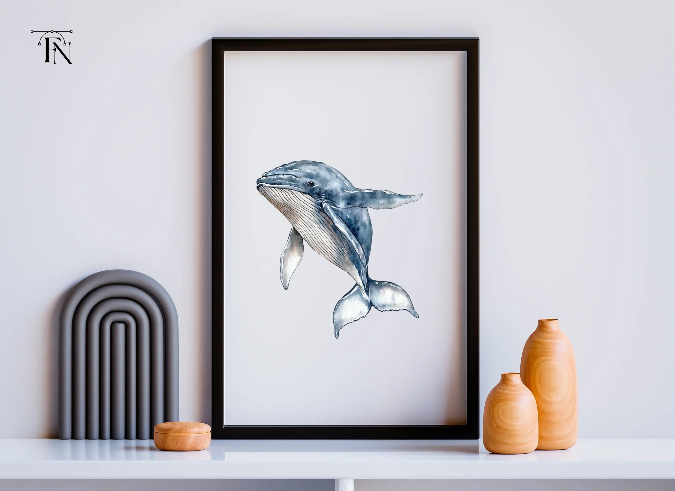 Humpback Whale Clipart Bundle