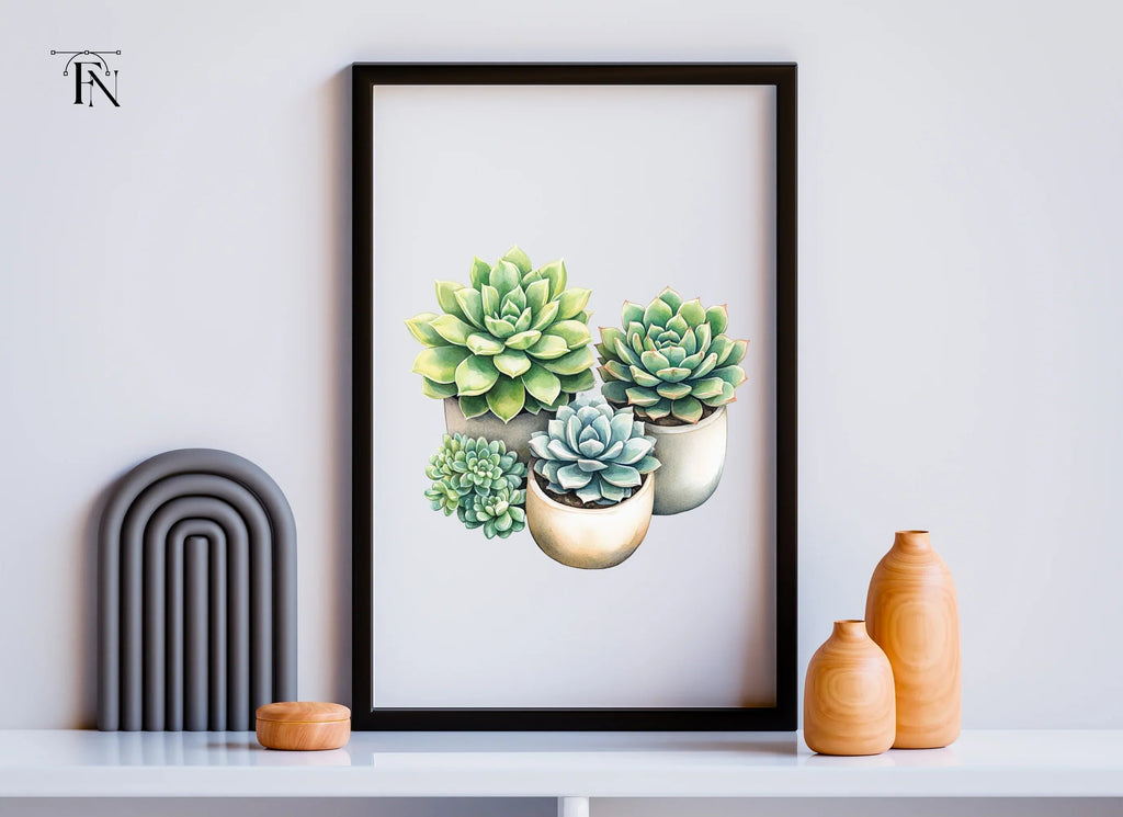 Succulent Plant Clipart Bundle