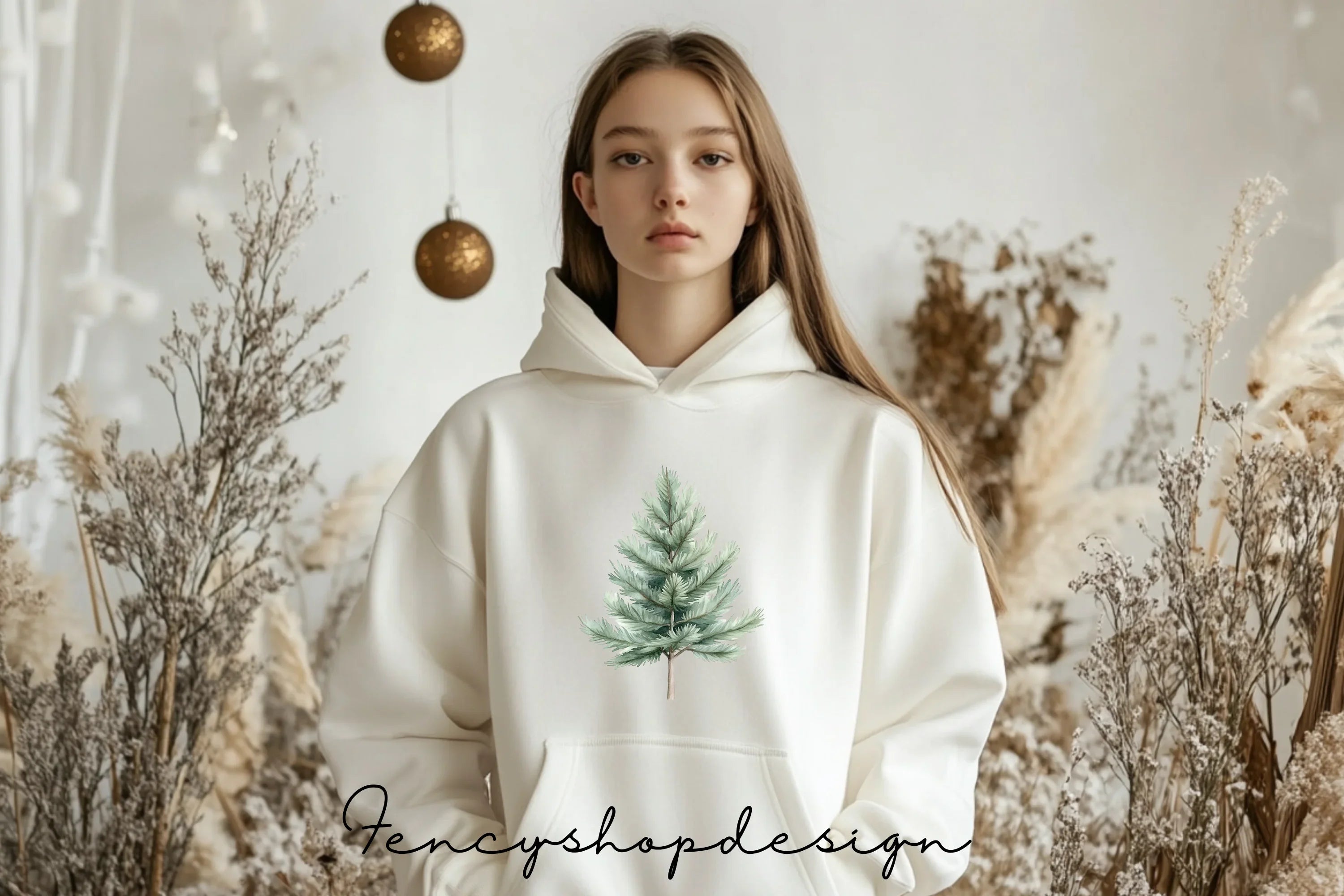 Pine Tree Forest Clipart Bundle