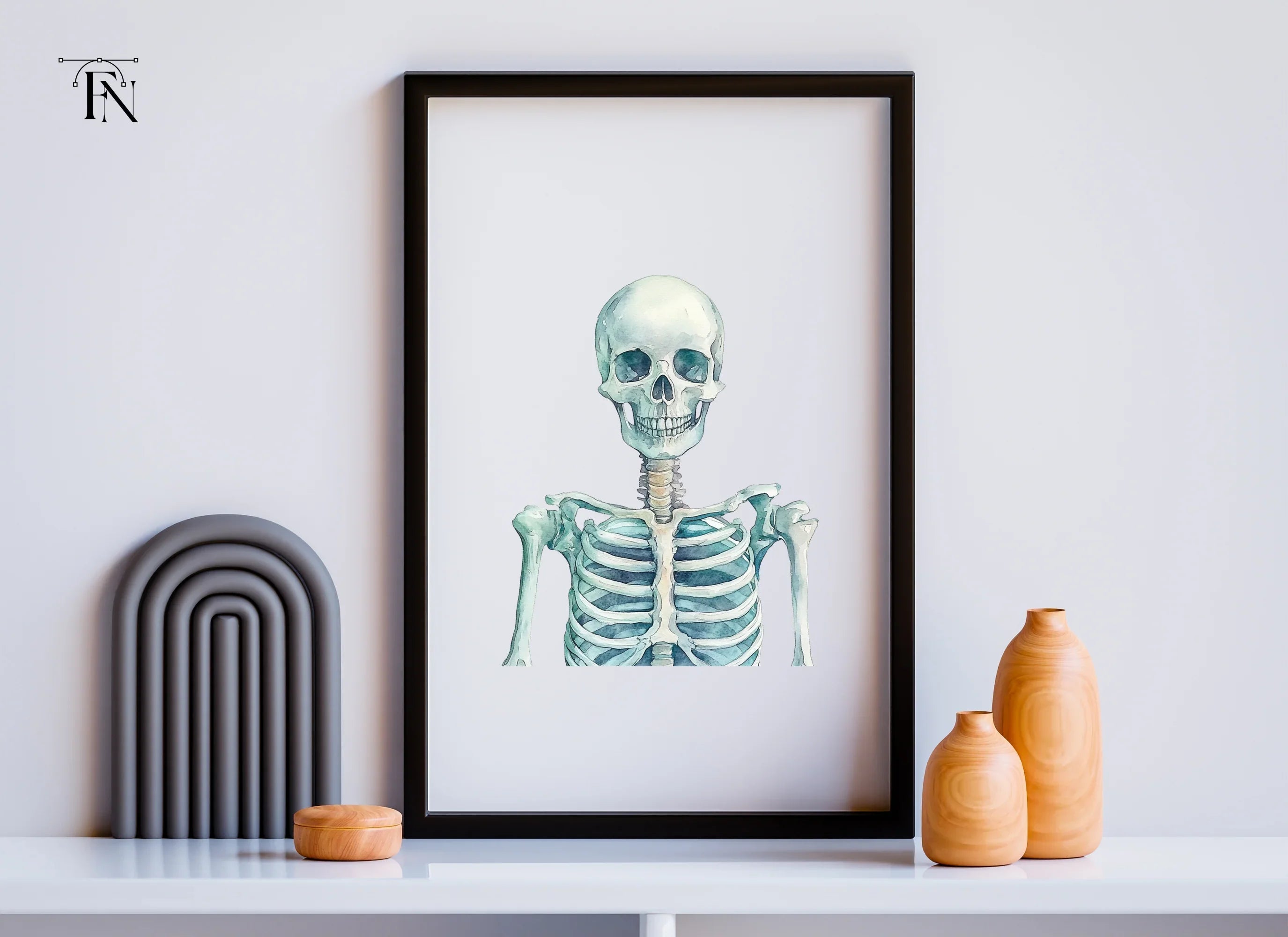 Human Skeleton Clipart Bundle