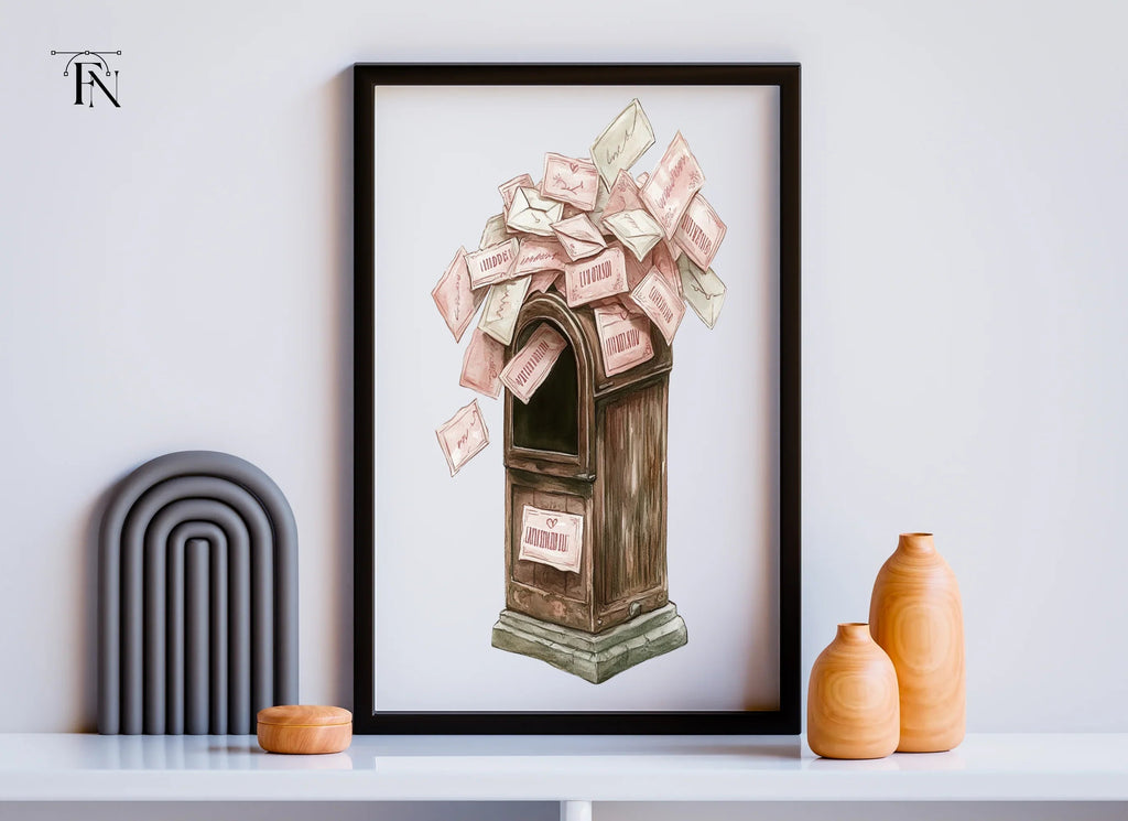 Love Letters Mailbox Clipart Bundle