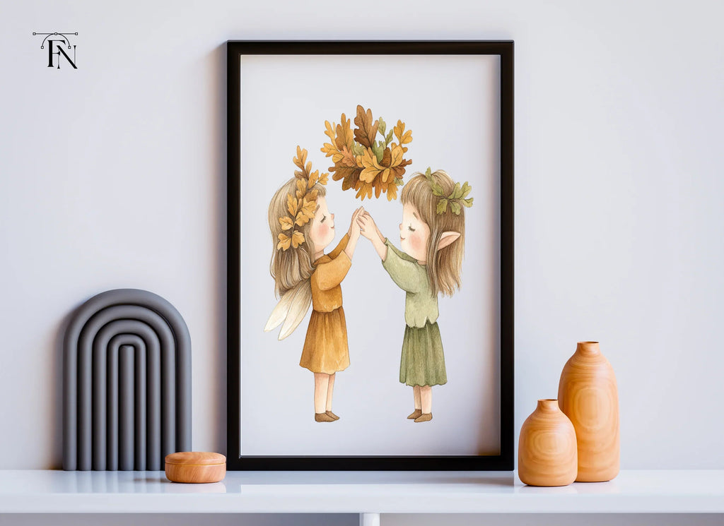 Autumn Fairy Clipart Bundle