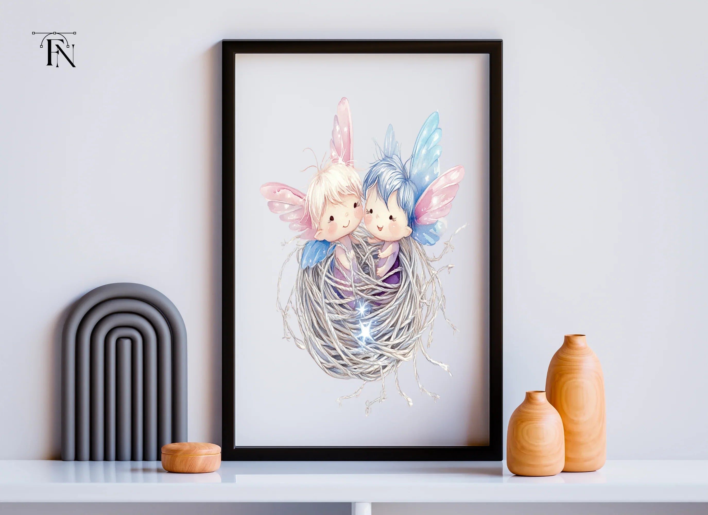 Enchanted Fairy Lights Clipart Bundle