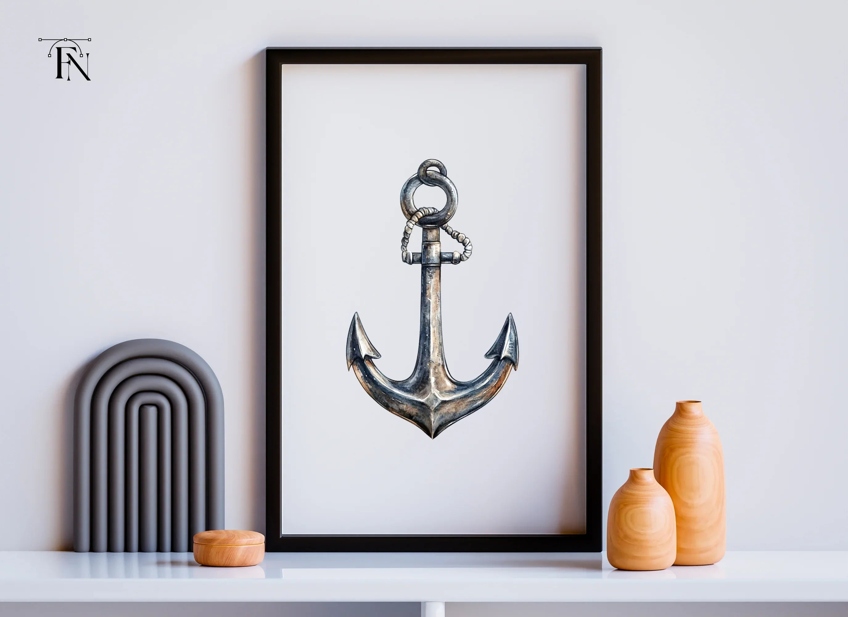 Nautical Anchor Clipart Bundle