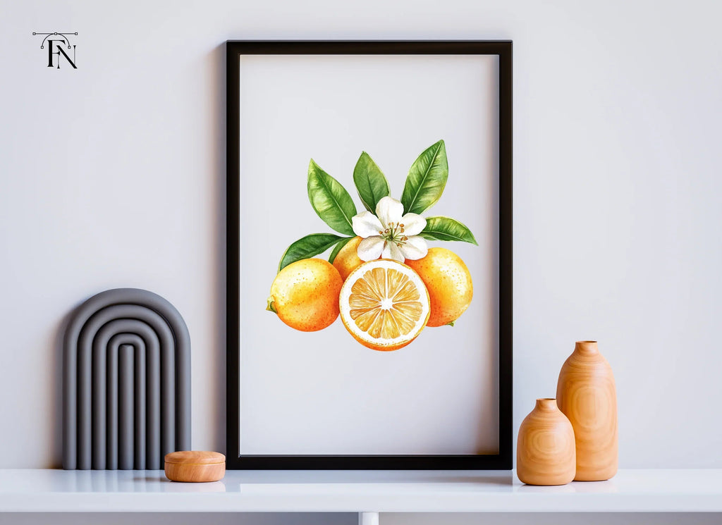 Citrus Fruit Clipart Bundle