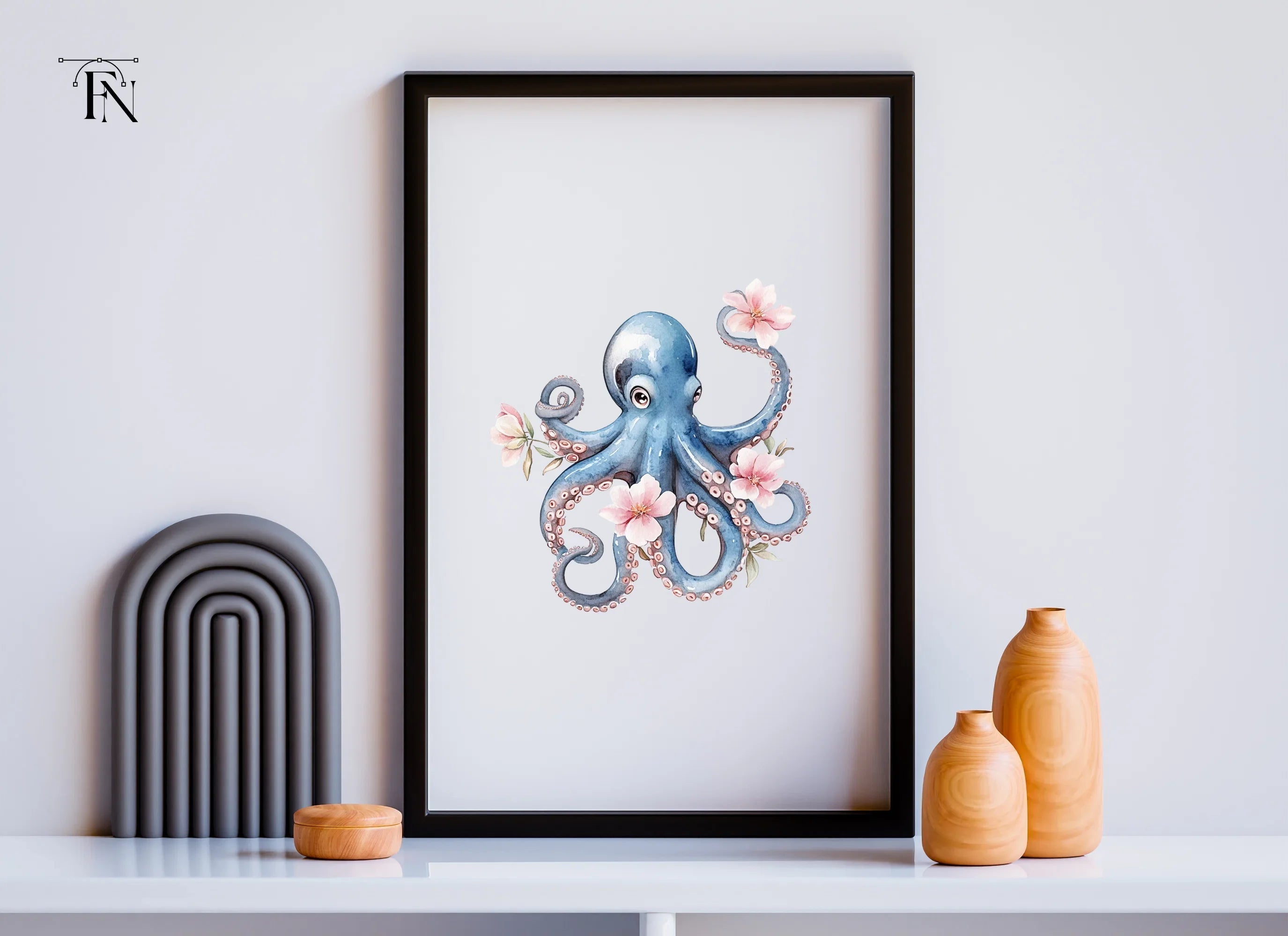 Octopus Clipart Bundle