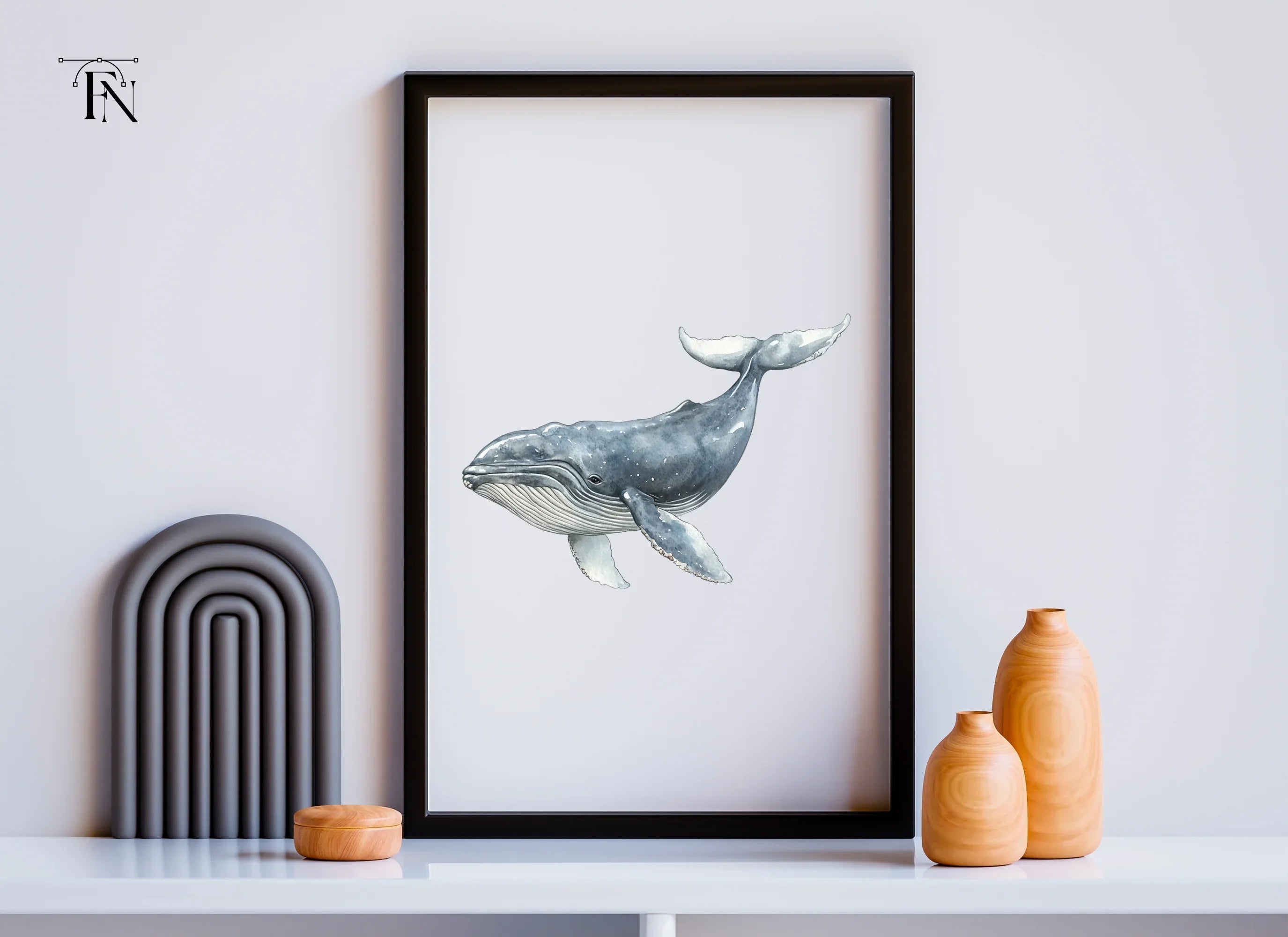 Humpback Whale Clipart Bundle
