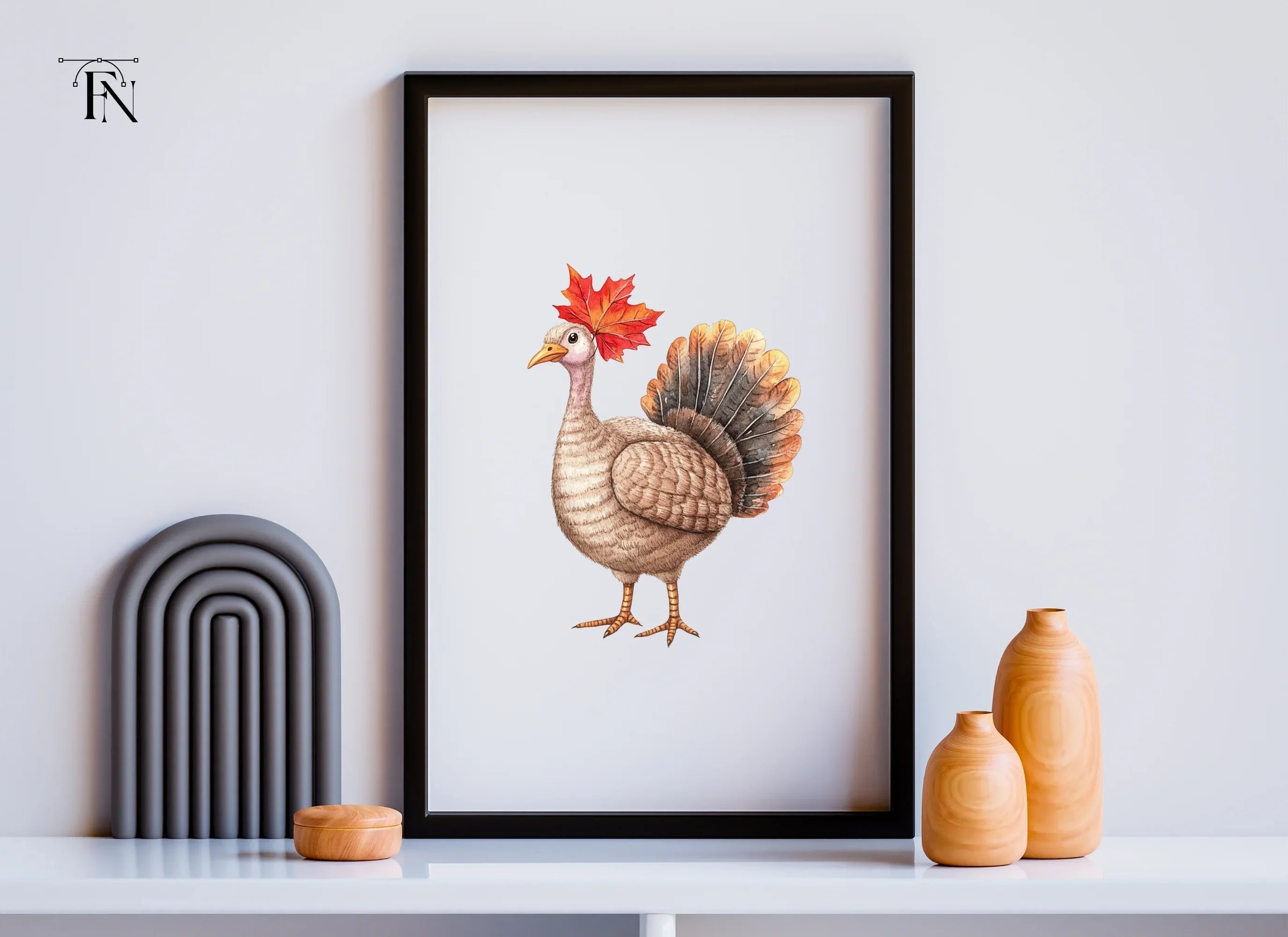 Thanksgiving Turkey Clipart Bundle