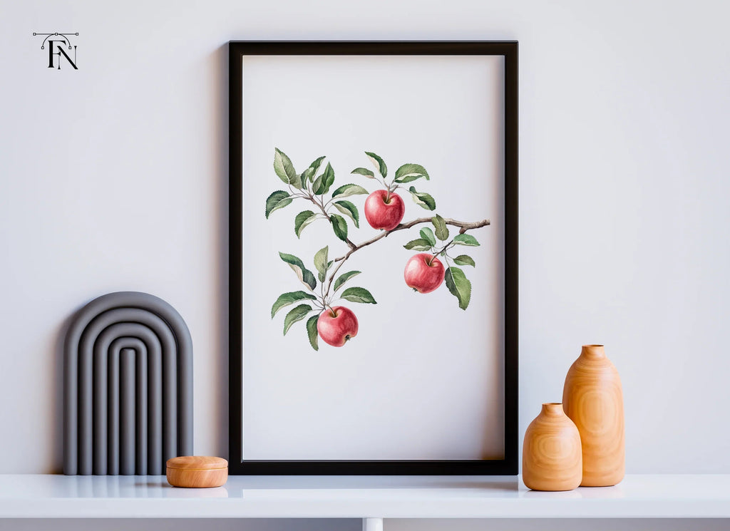 Apple Branch Clipart Bundle