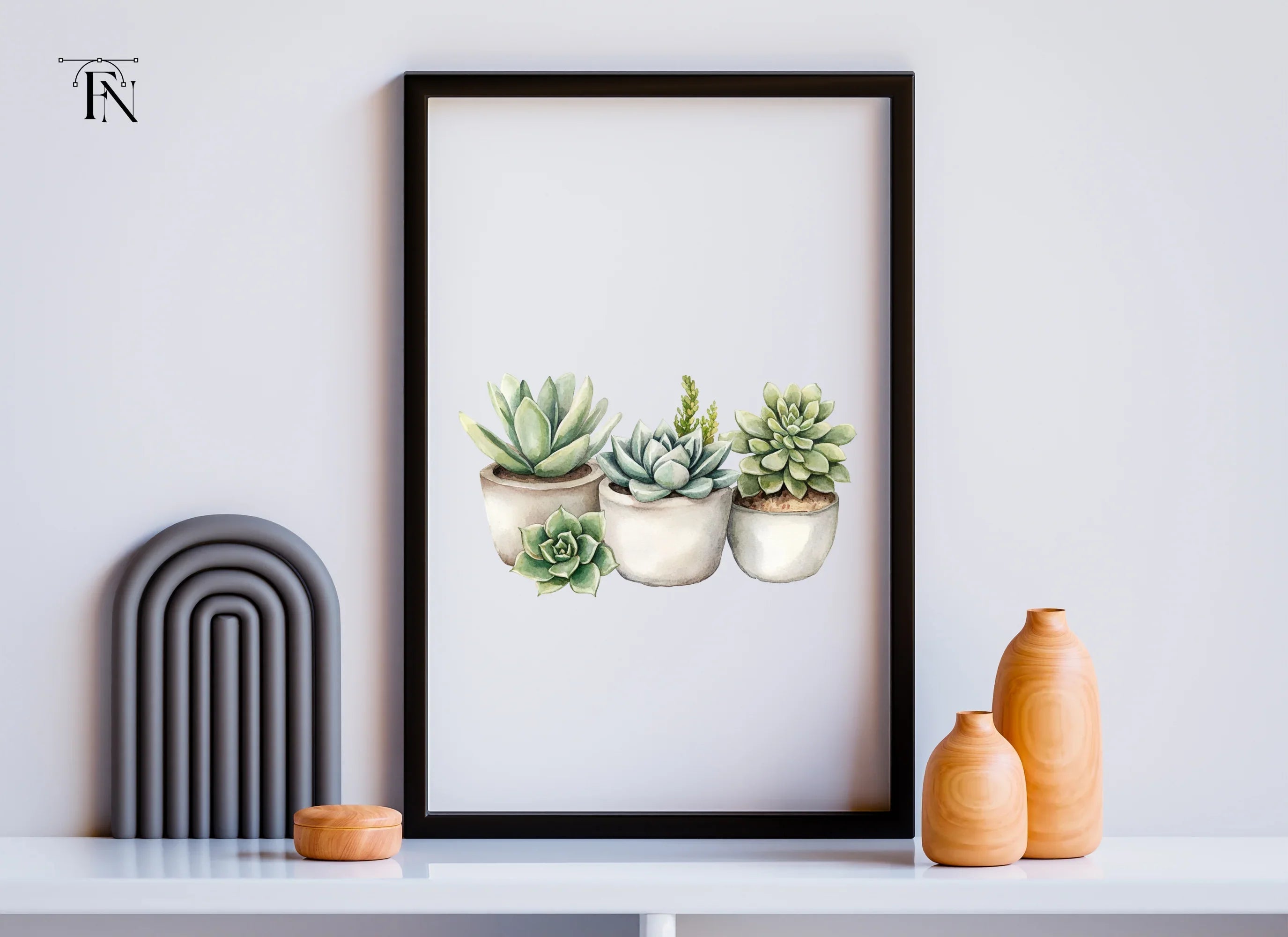 Succulent Clipart Bundle