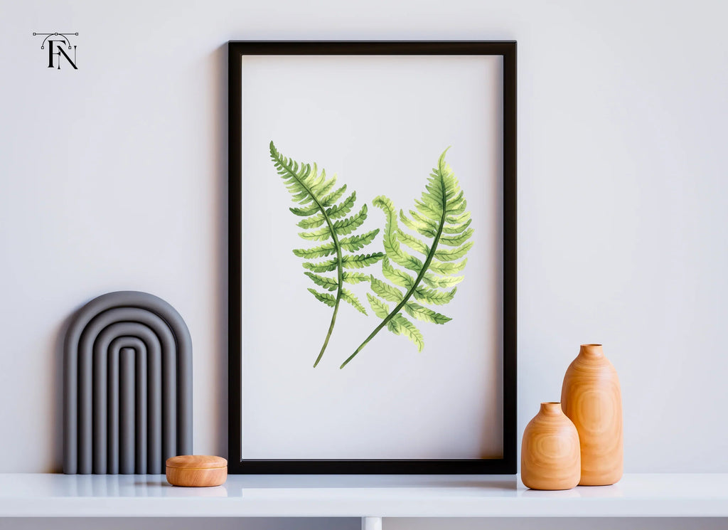 Fern Leaves Clipart Bundle