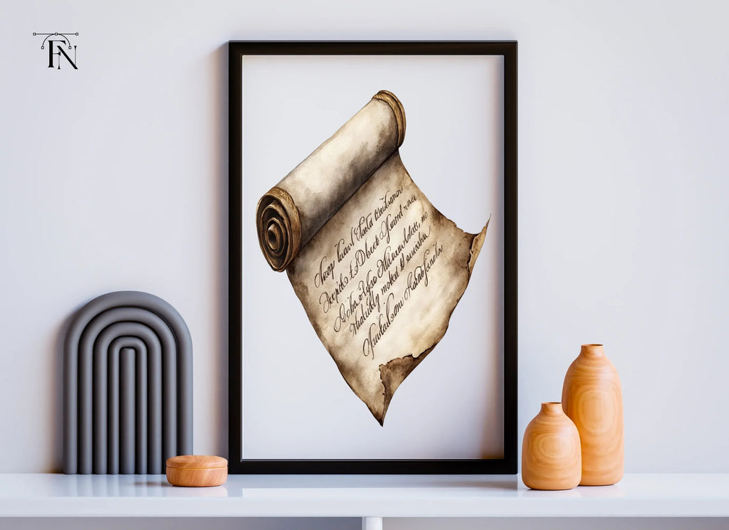 Vintage Scroll Clipart Bundle