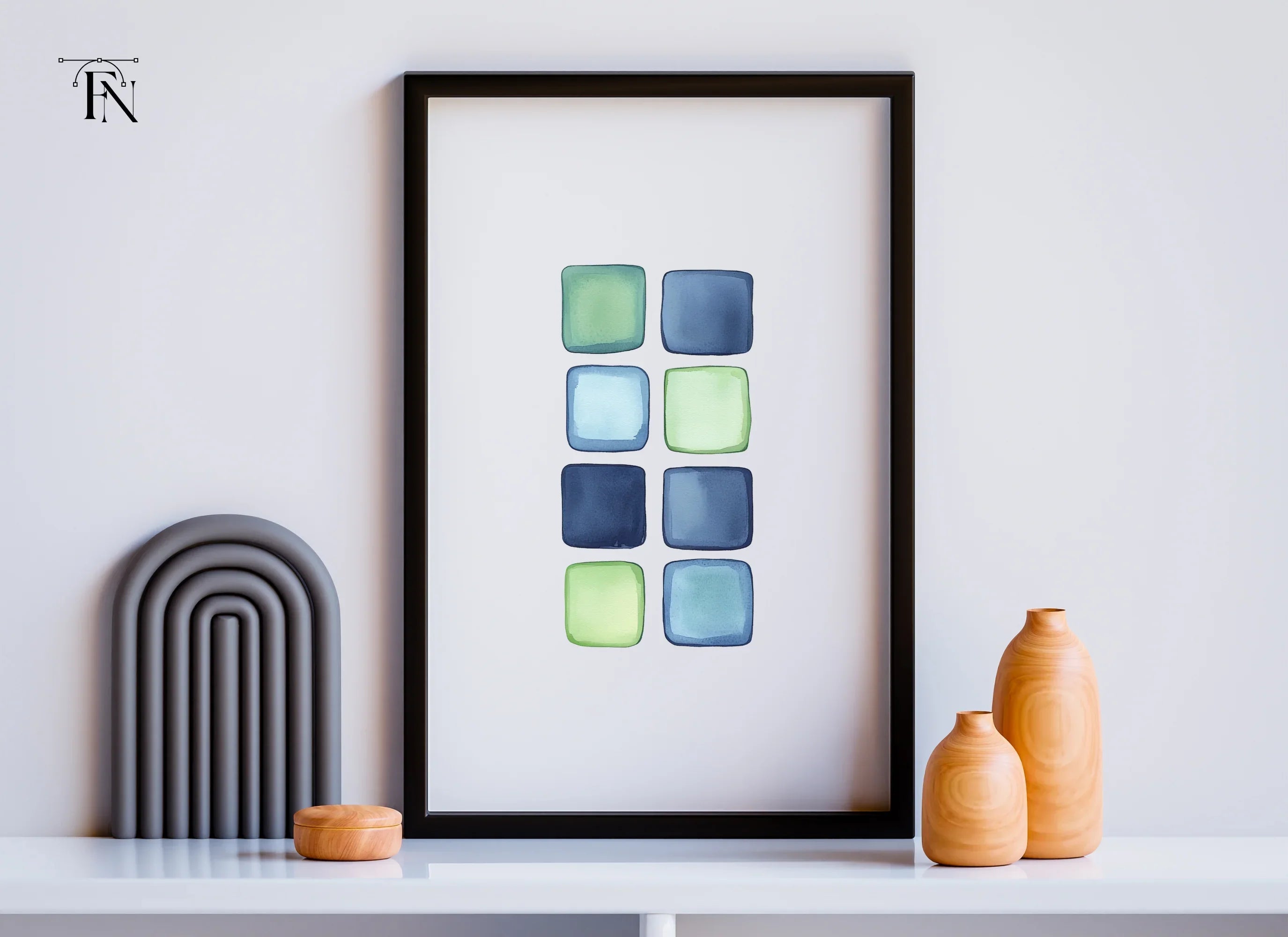 Square Swatches Clipart Bundle