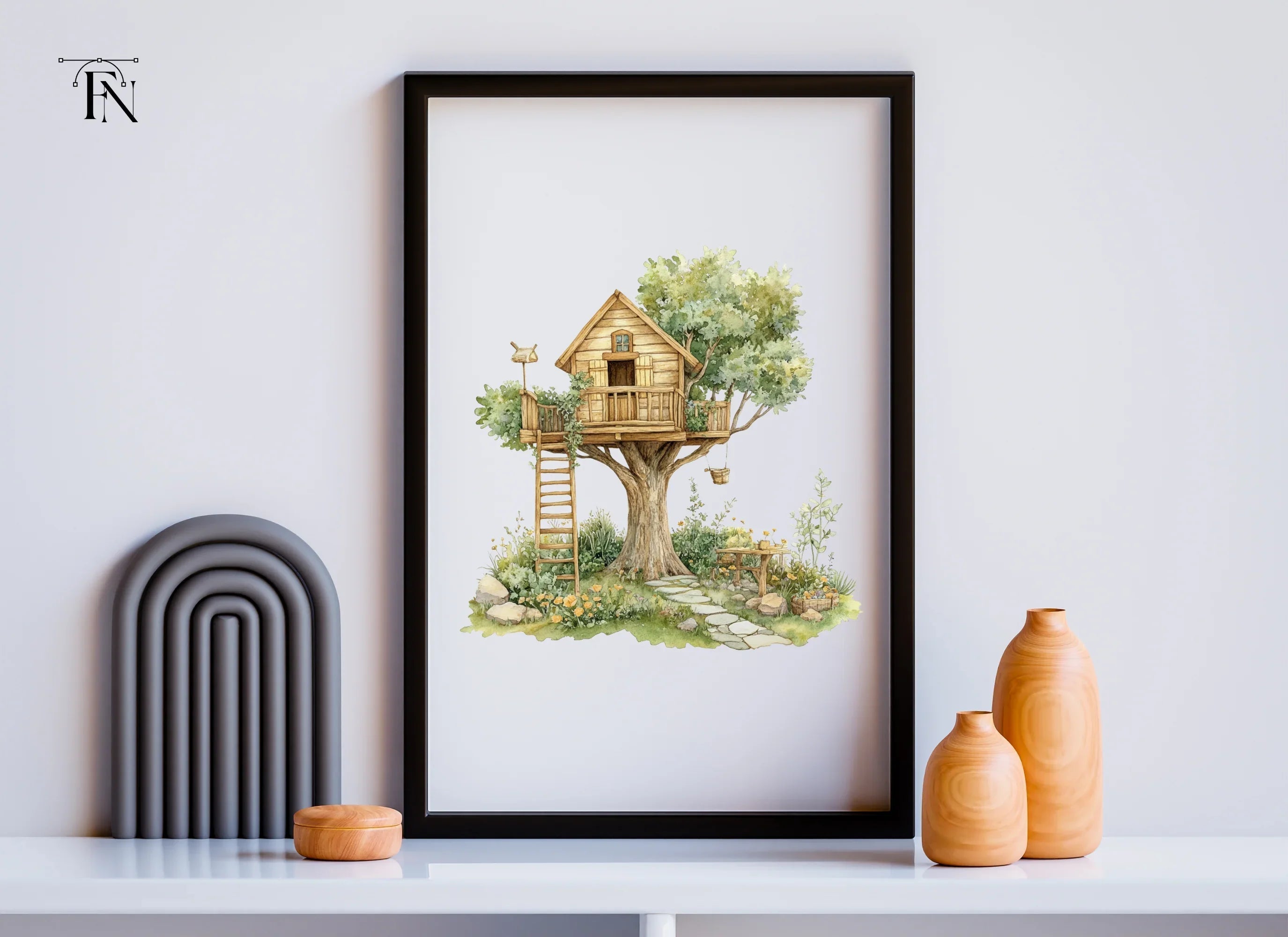 Treehouse Clipart Bundle