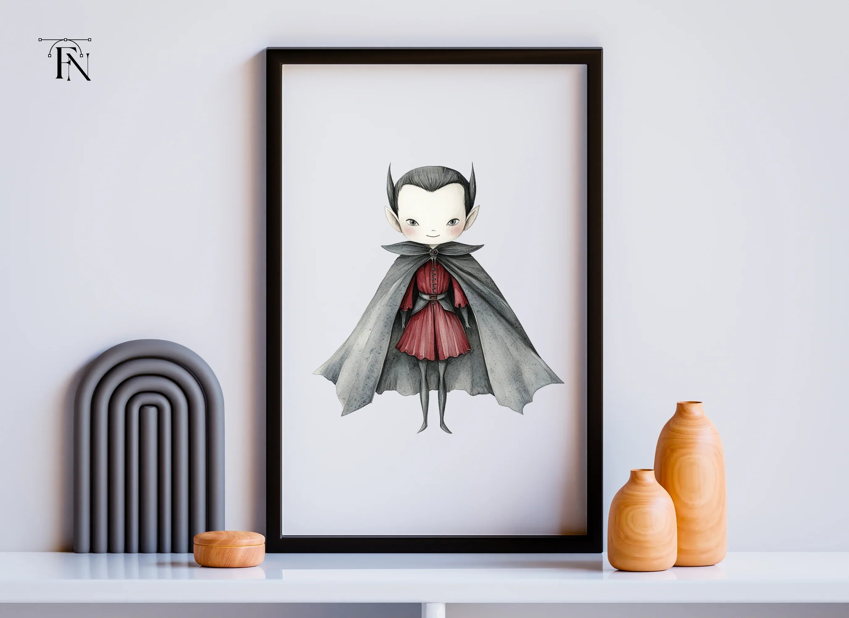 Cute Vampire Clipart Bundle