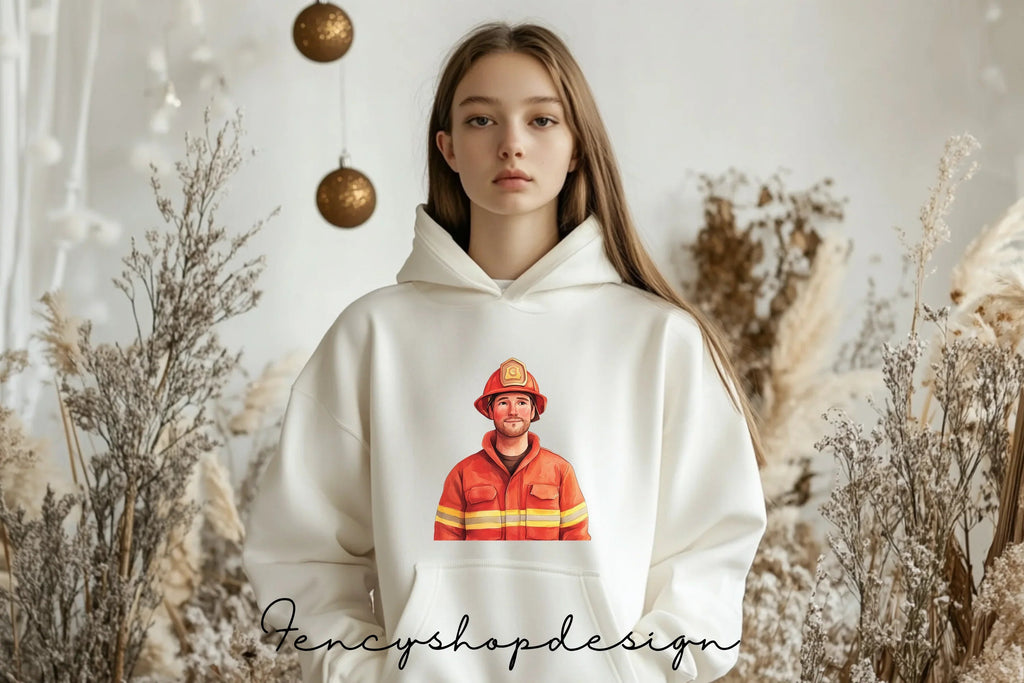 Brave Firefighter Clipart Bundle