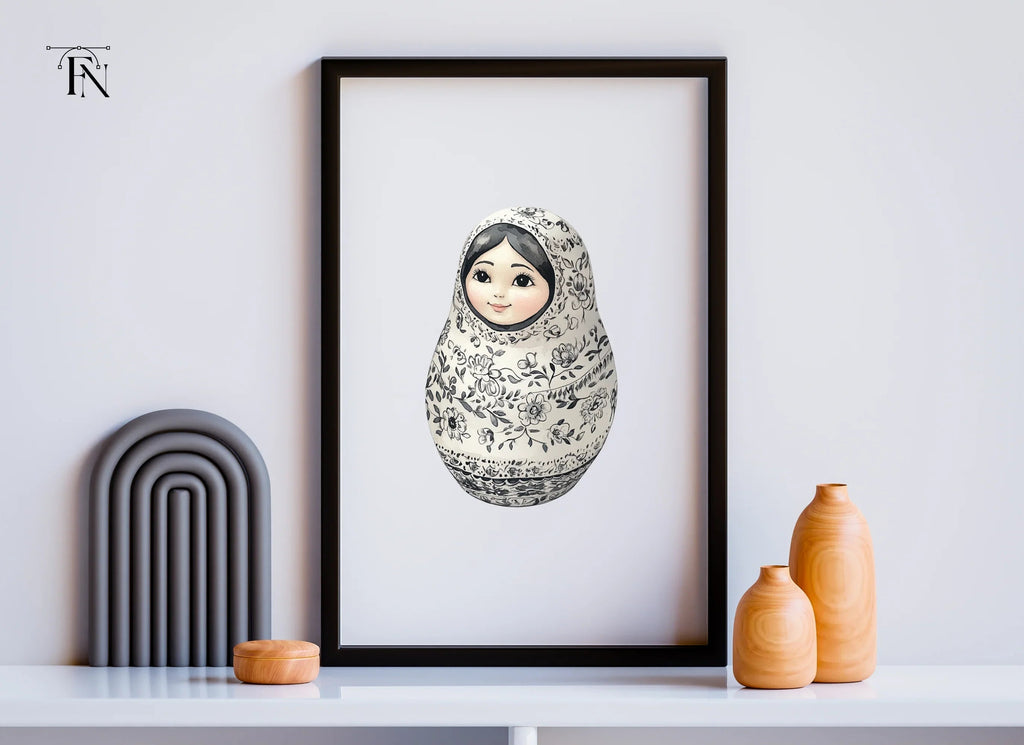 Matryoshka Doll Clipart Bundle