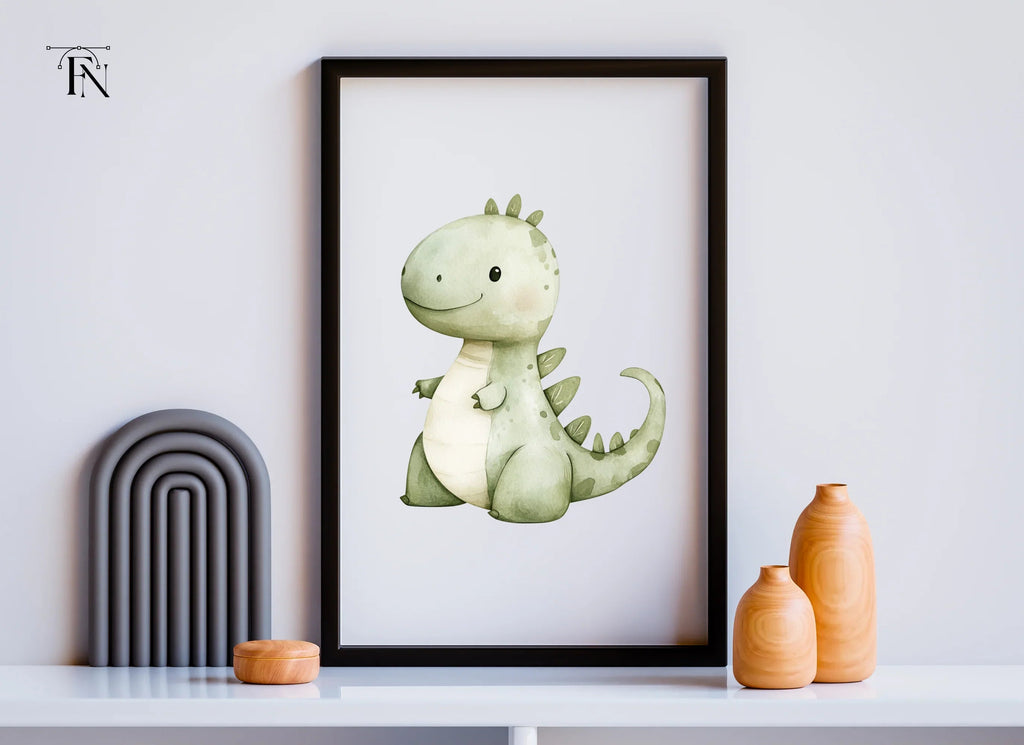 Cute Baby Dinosaur Clipart Bundle
