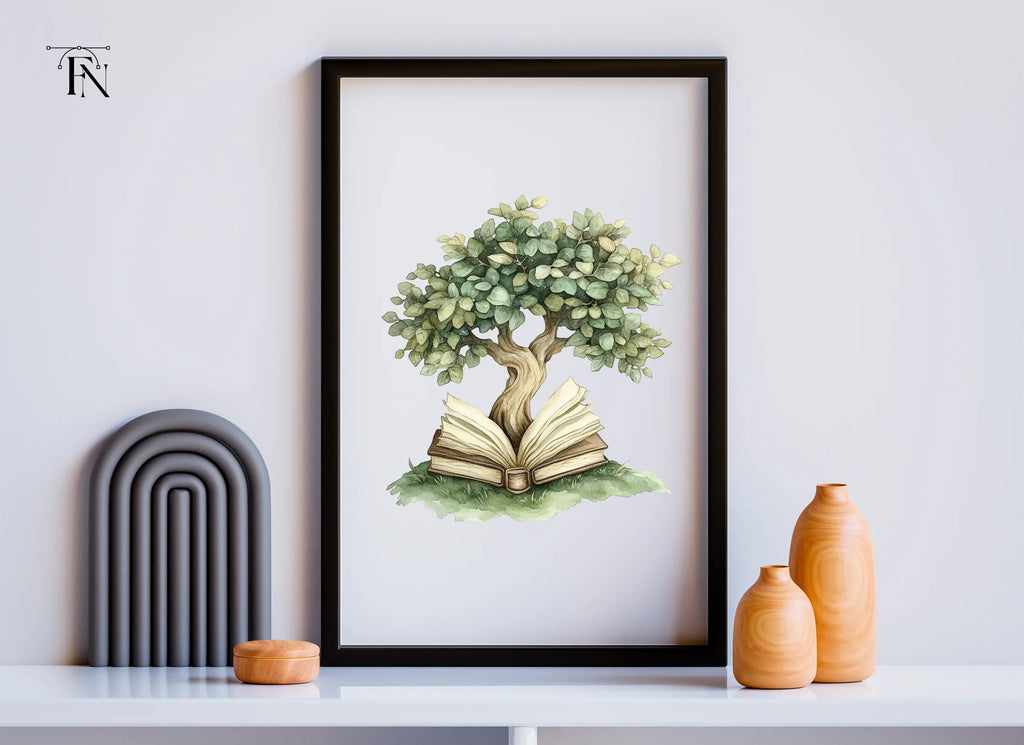 Book Tree Clipart Bundle