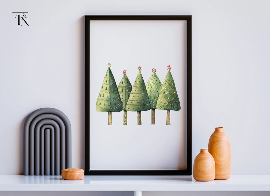 Christmas Tree Clipart Bundle