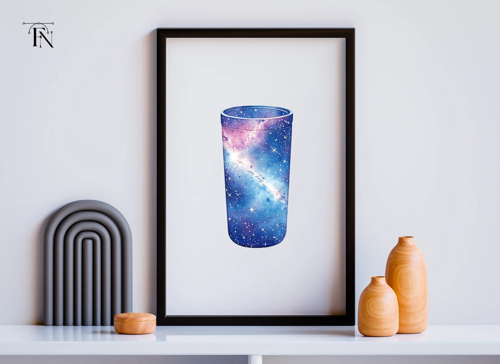 Galaxy Tumbler Clipart Bundle