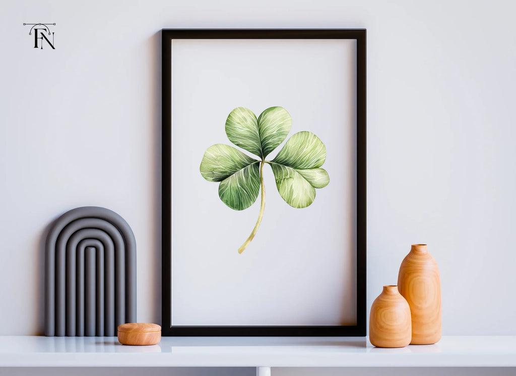 Lucky Clover Clipart Bundle
