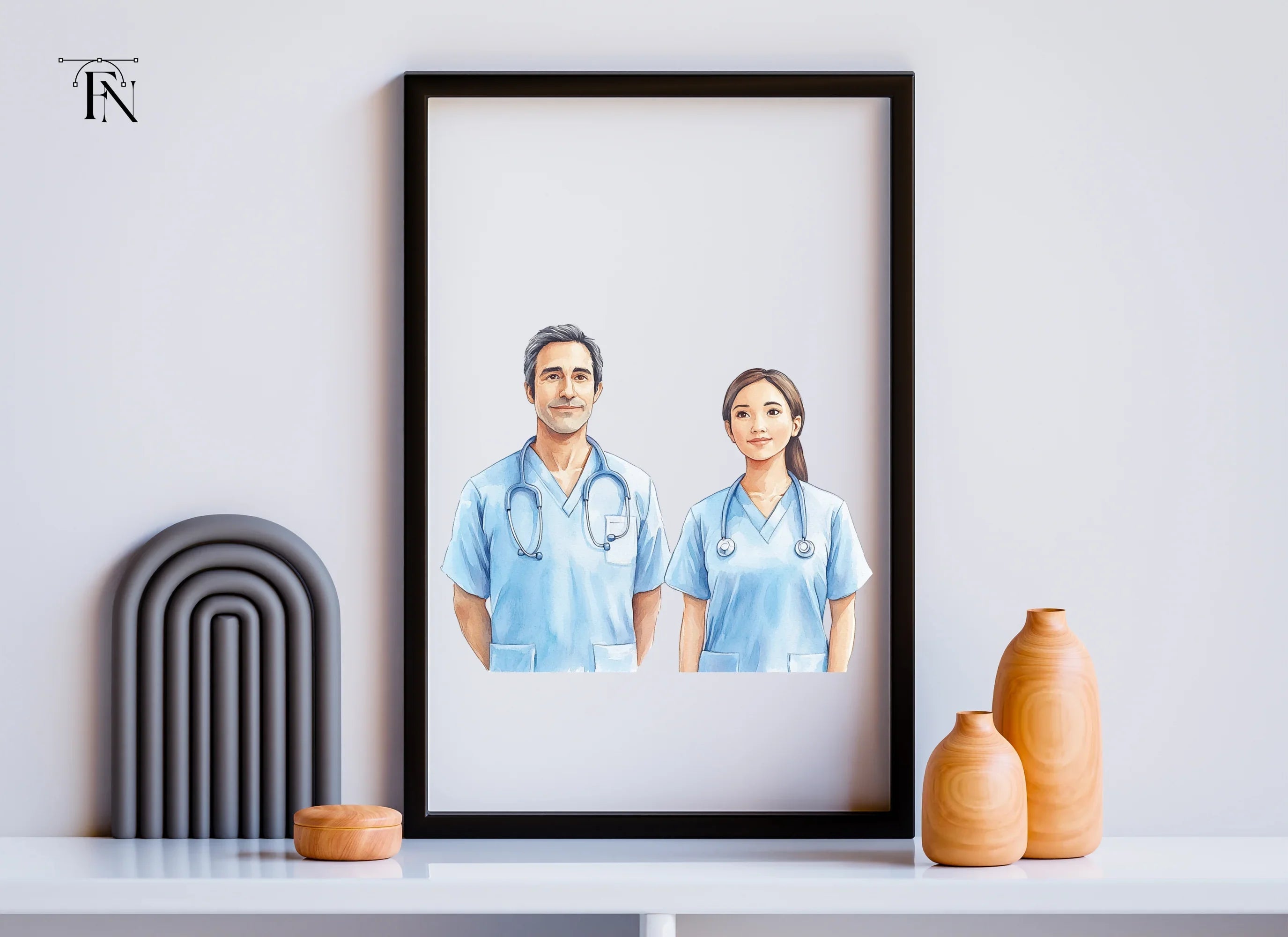 Medical Professionals Clipart Bundle