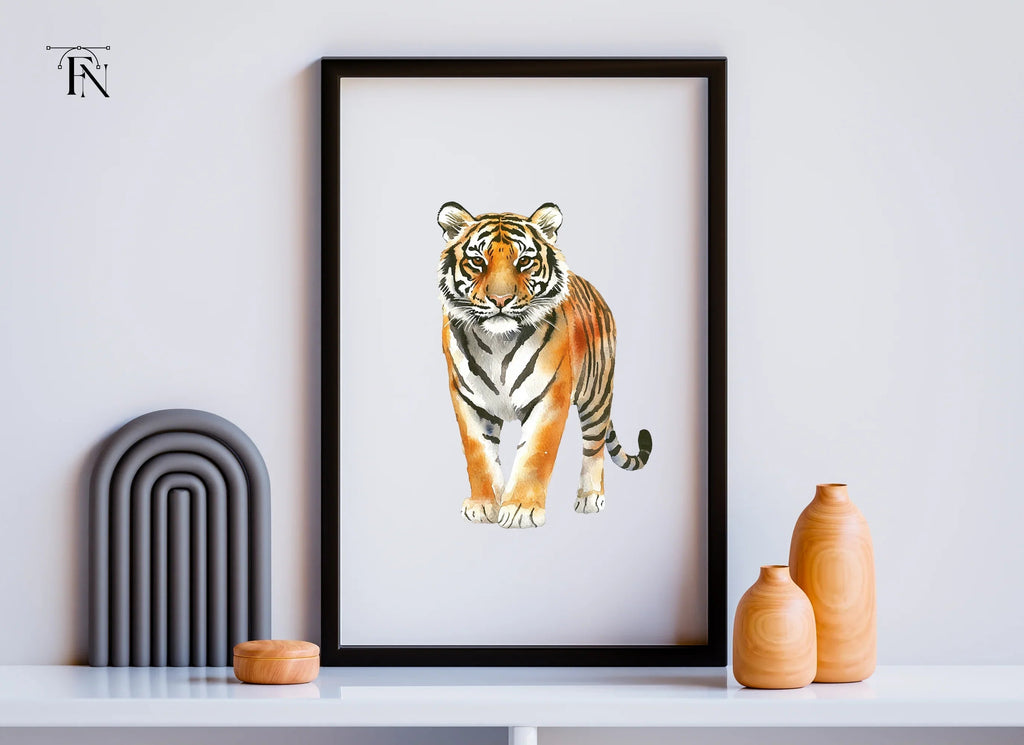 Majestic Tiger Clipart Bundle