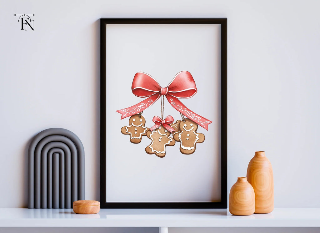 Gingerbread Man Christmas Clipart Bundle