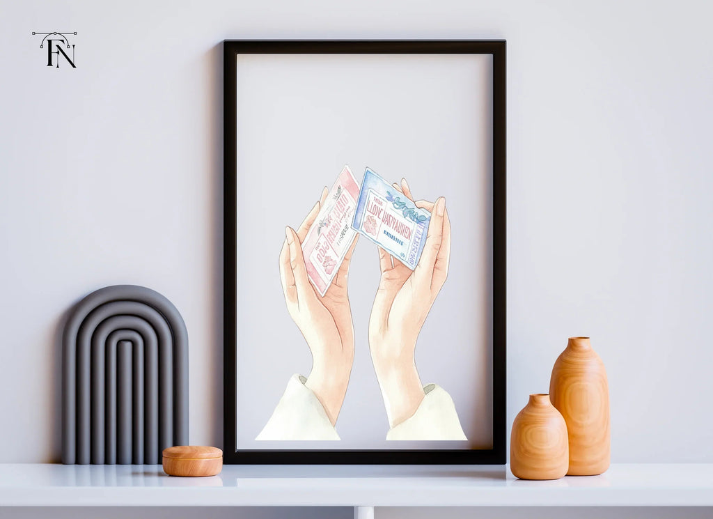 Hands Holding Tickets Clipart Bundle